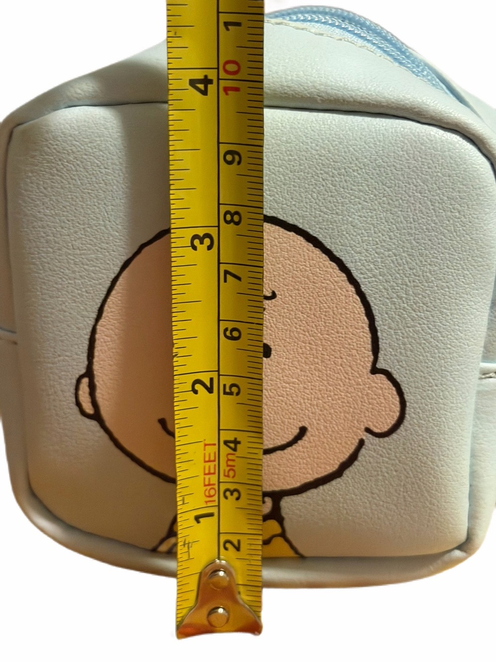 NWT -"PEANUTS" SMALL FAUX LEATHER POUCH KEY CHAIN THAT FULLY ZIPS CLOSE - Picture 13 of 16